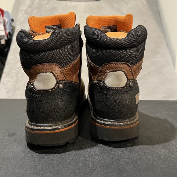 Herman Survivors Boots Mens 11 Waterproof Steel Toe Professional Work Leather - Picture 5 of 10